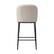 Alt View 12. CorLiving - Luxury Boucle Counter Height Bar Stools (Set of 2) - White.