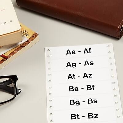 Aa - Af  
Ag - As  
At - Az  
Ba - Bf  
Bg - Bs  
Bt - Bz