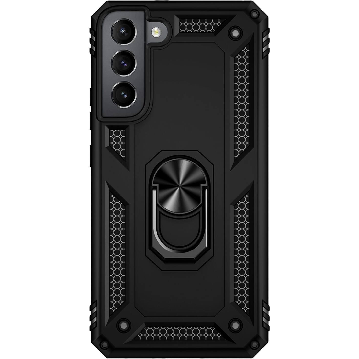 SaharaCase - Military Kickstand Series Case for Samsung Galaxy S22+ - Black