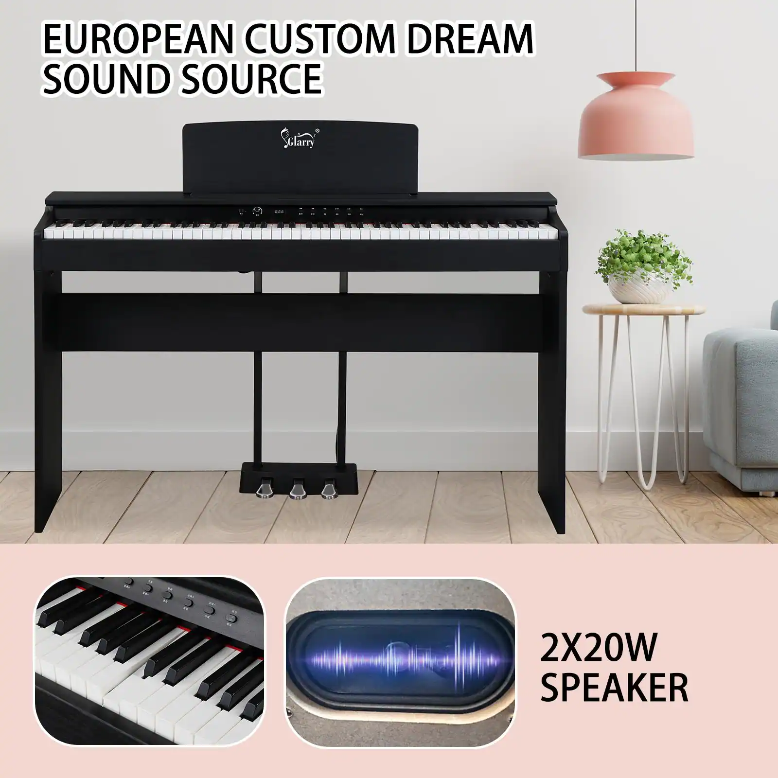 EUROPEAN CUSTOM DREAM SOUND SOURCE

2X20W SPEAKER