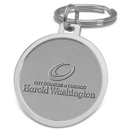 Jardine - Harold Washington College Phoenix Split-Wire Key Ring - Silver