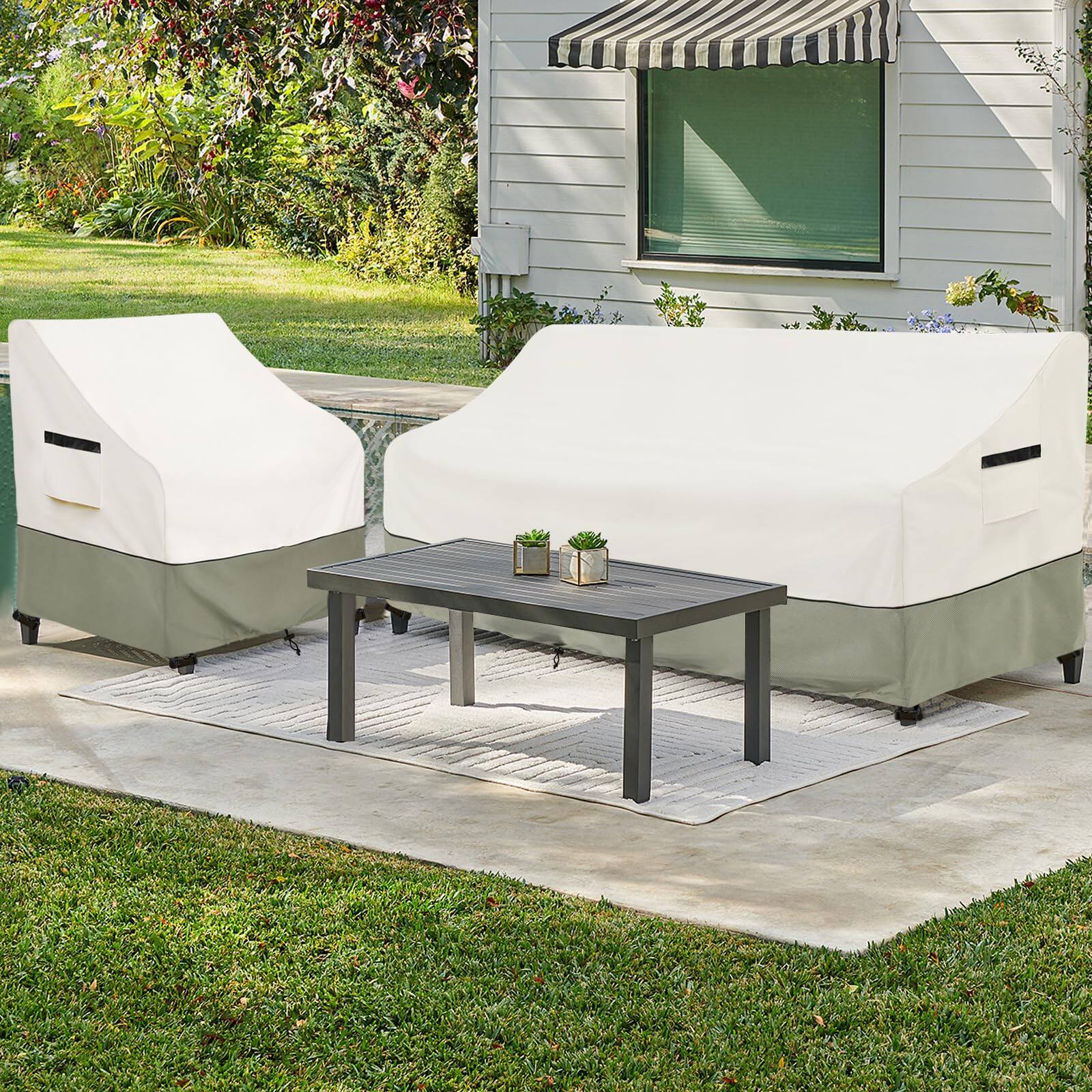 Alt View 5. Empire DigiLabs - Seat Extender For Dogs upgraded Pu Leather Hard Bottom Dog Car Cover Anti scratch Backseat Dogs Waterproof - Beige 30"W x 34"D x 36"H.