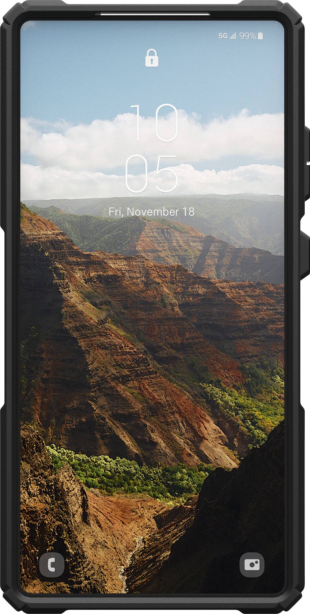 The text on the image reads: "5G l 99% 10 05 Fri, November 18".