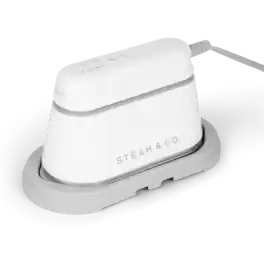 Steam & Go - Handheld SmoothPress PRO Portable Garment Steamer - White