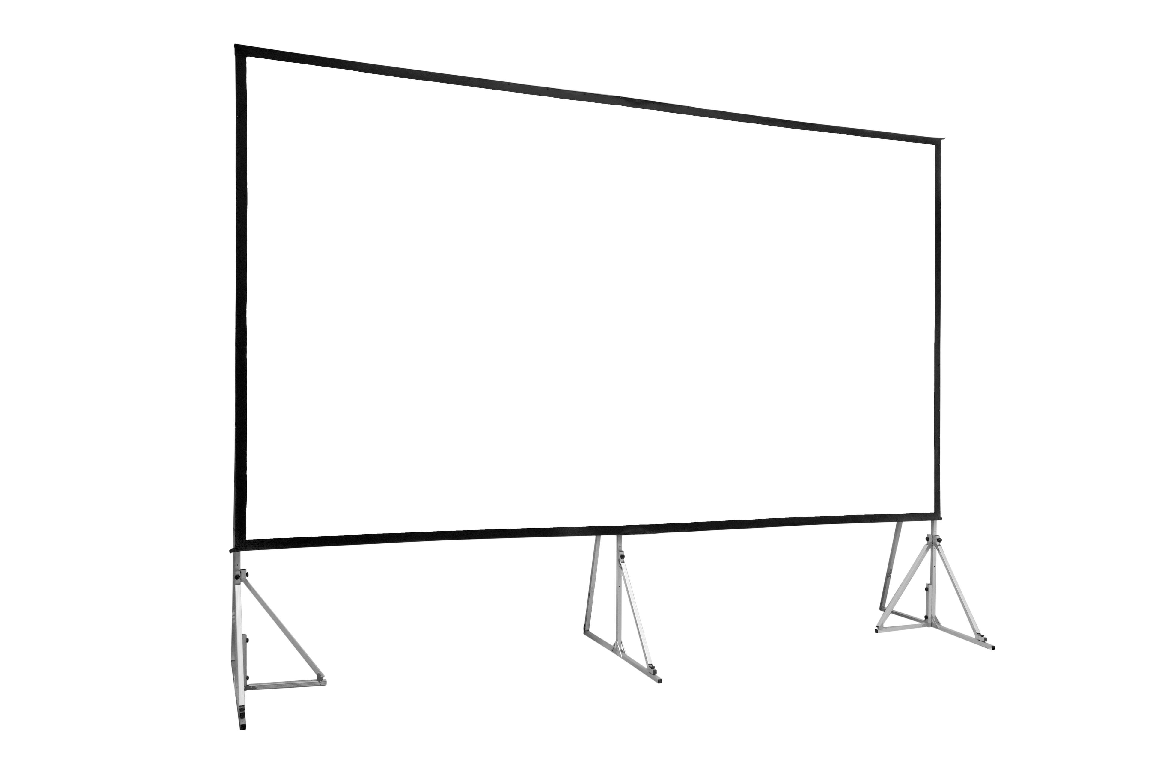 Angle. Elite Screens - Yard Master Plus Portable Outdoor Folding-Frame Matte White Screen, 250" diag., 16:9,Carrying Bag,OMS250H2PLUS - White.