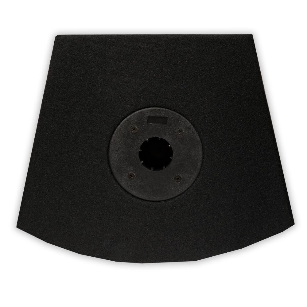 Alt View 4. Acoustic Audio by Goldwood - PA-380X Passive 8" DJ Speakers PA Karaoke 3-Way Studio Home Audio - Black.