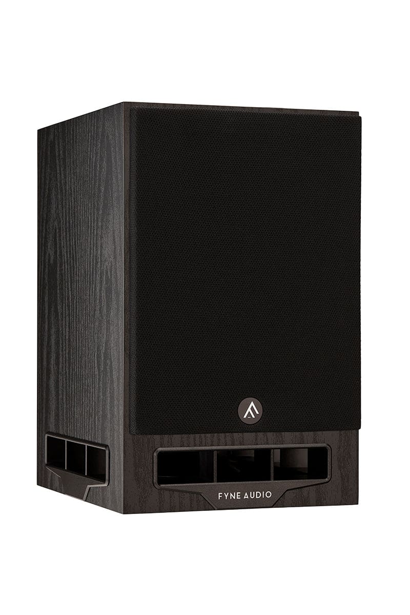 FYNE Audio - F5E 2-Way 5” Bookshelf Speakers - Pair - Black Ash