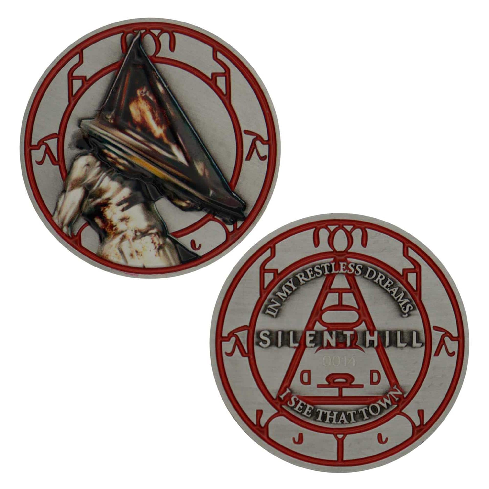 Fanattik - Silent Hill Pyramid Head Limited Edition Embossed Collectible Coin - Bronze