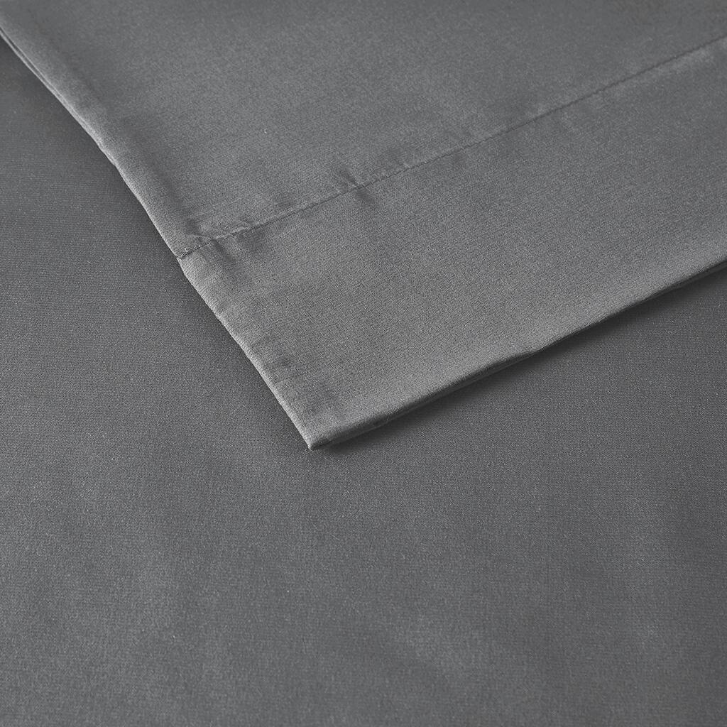 Alt View 5. Gracie Mills - Gracie Mills Ruby All-Season Microfiber Soft Touch Sheet Set - Charcoal.
