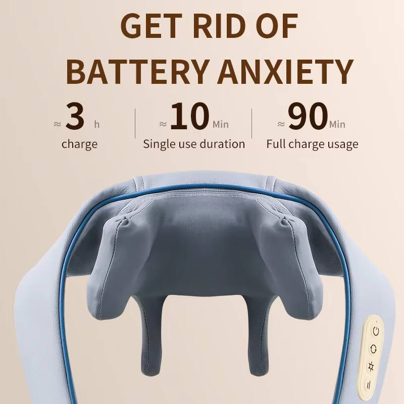 GET RID OF BATTERY ANXIETY

3 h charge  
10 Min Single use duration  
90 Min Full charge usage