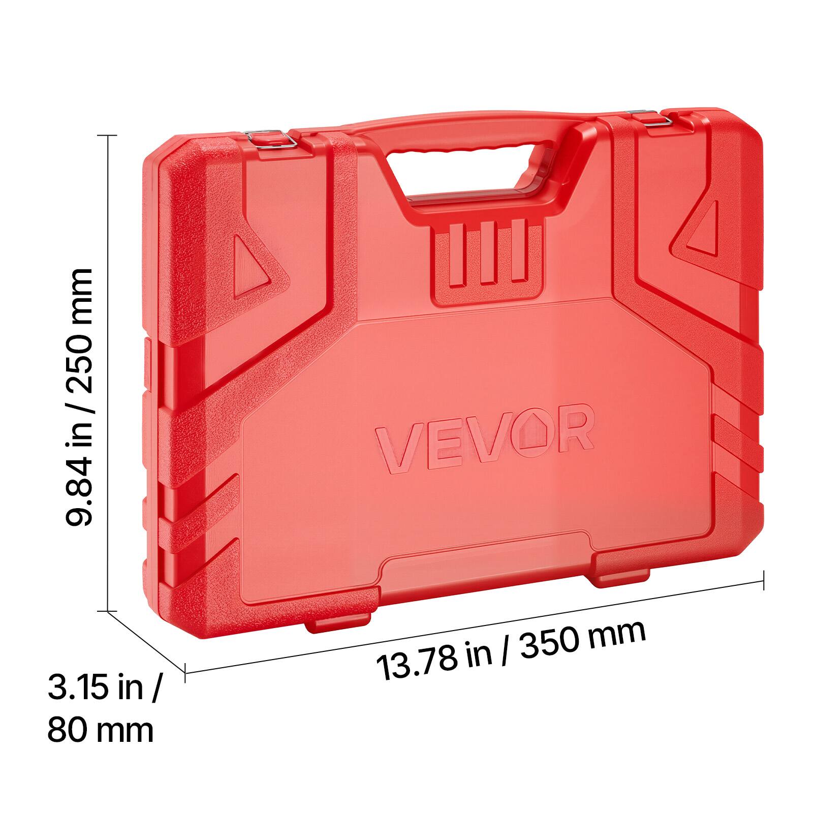 mm 250 / in / in 9.84 VEVOR 3.15 in / 80 mm I 350 mm 13.78 in