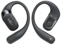 Shokz - OpenFit 2 Open-Ear True Wireless Earbuds - Black - Front_Zoom