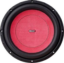MB Quart - Discus 10" 600W Dual-Voice Subwoofer - Red