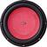 Front. MB Quart - Discus 10" 600W Dual-Voice Subwoofer - Red.