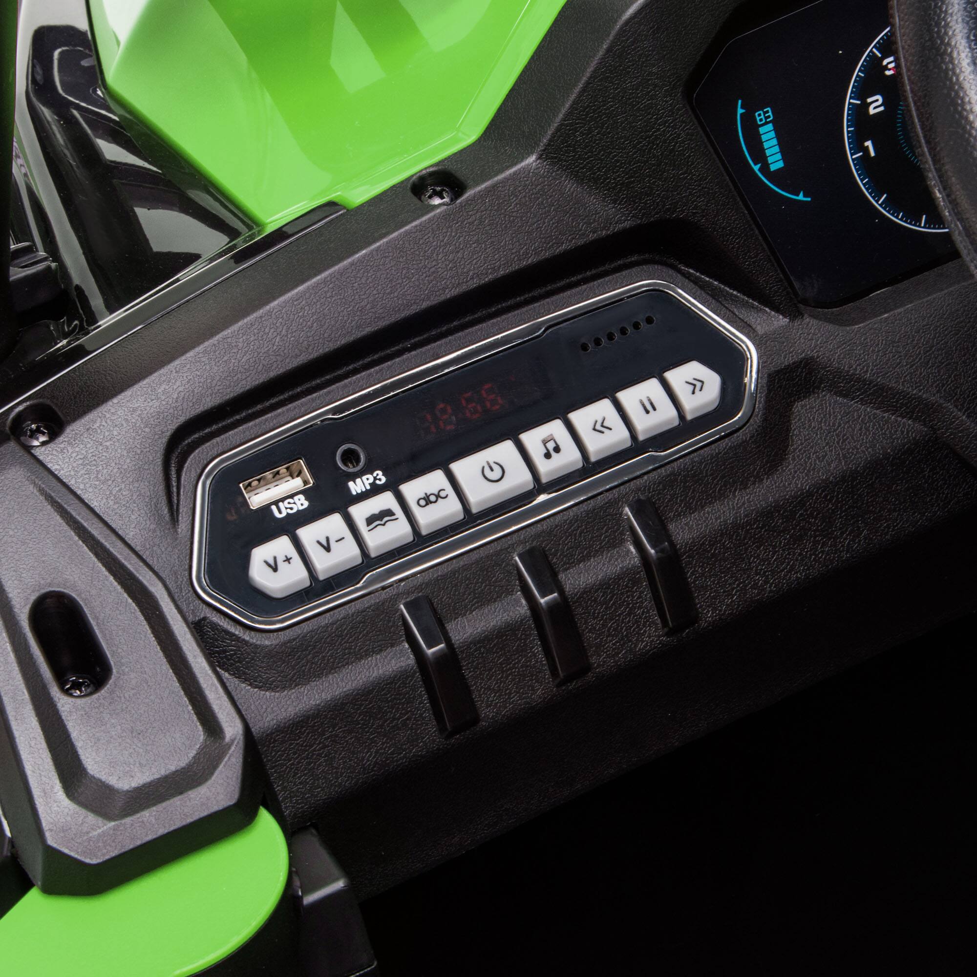 83 I 3 2 1 18:58 MP3 USB abc V- V+