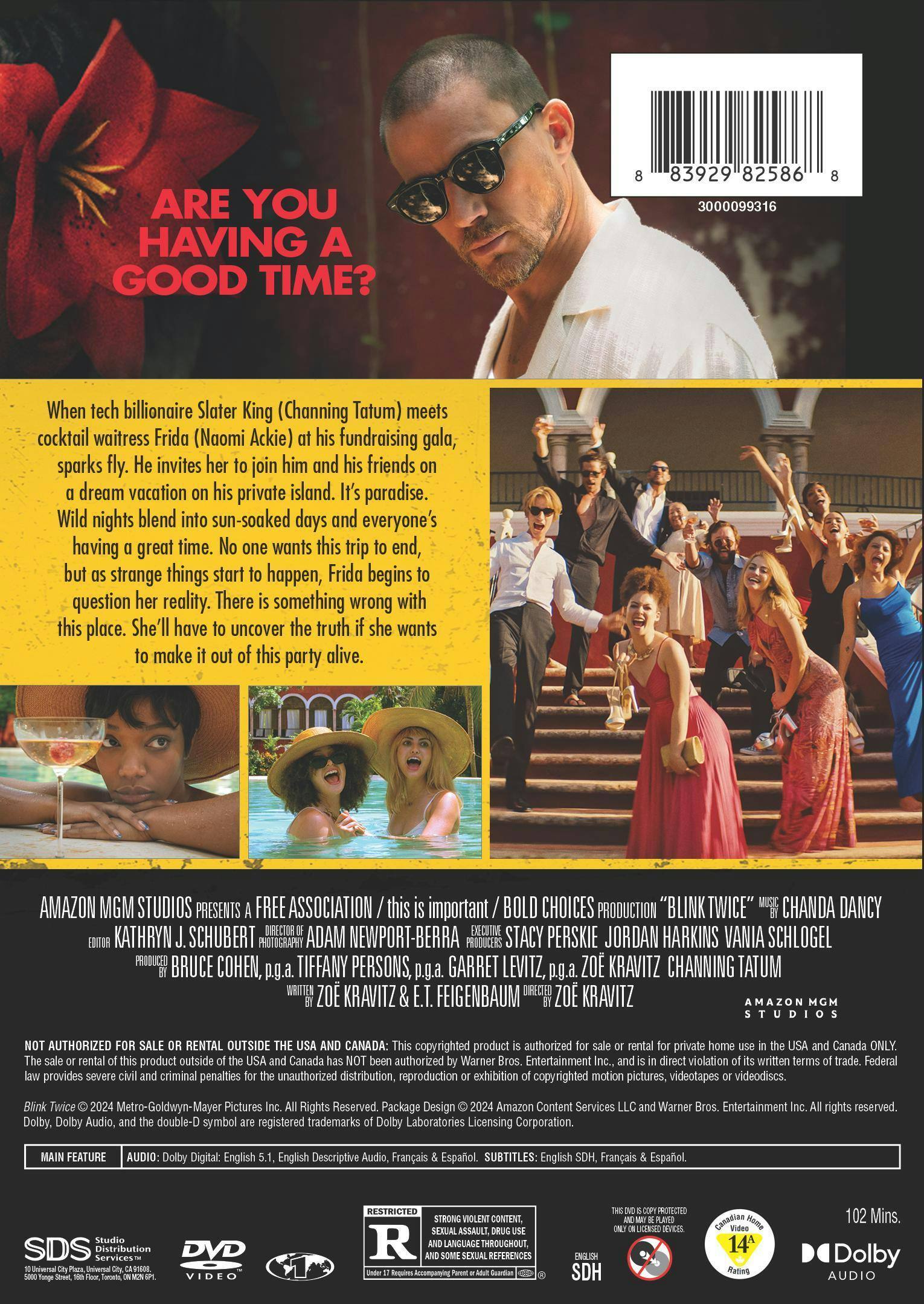 Back. Blink Twice [DVD].