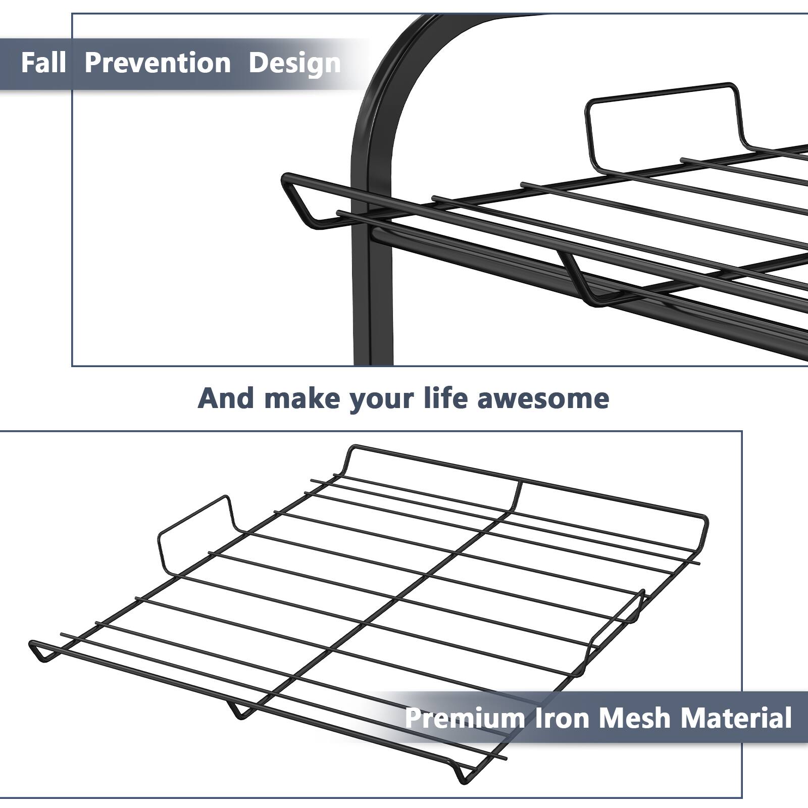 Fall Prevention Design

And make your life awesome

Premium Iron Mesh Material