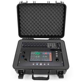 CASEMATIX - Carry Case for Allen & Heath CQ-18T CQ-12T Digital Mixer, Hard Shell Travel Case, Custom Foam, Audio Gear Organizer