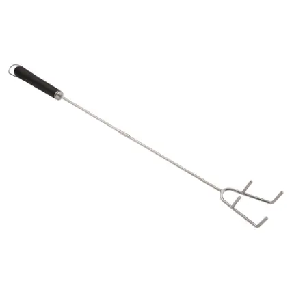 Front. Cuisinart - Fire Pit Poker - Stainless Steel.