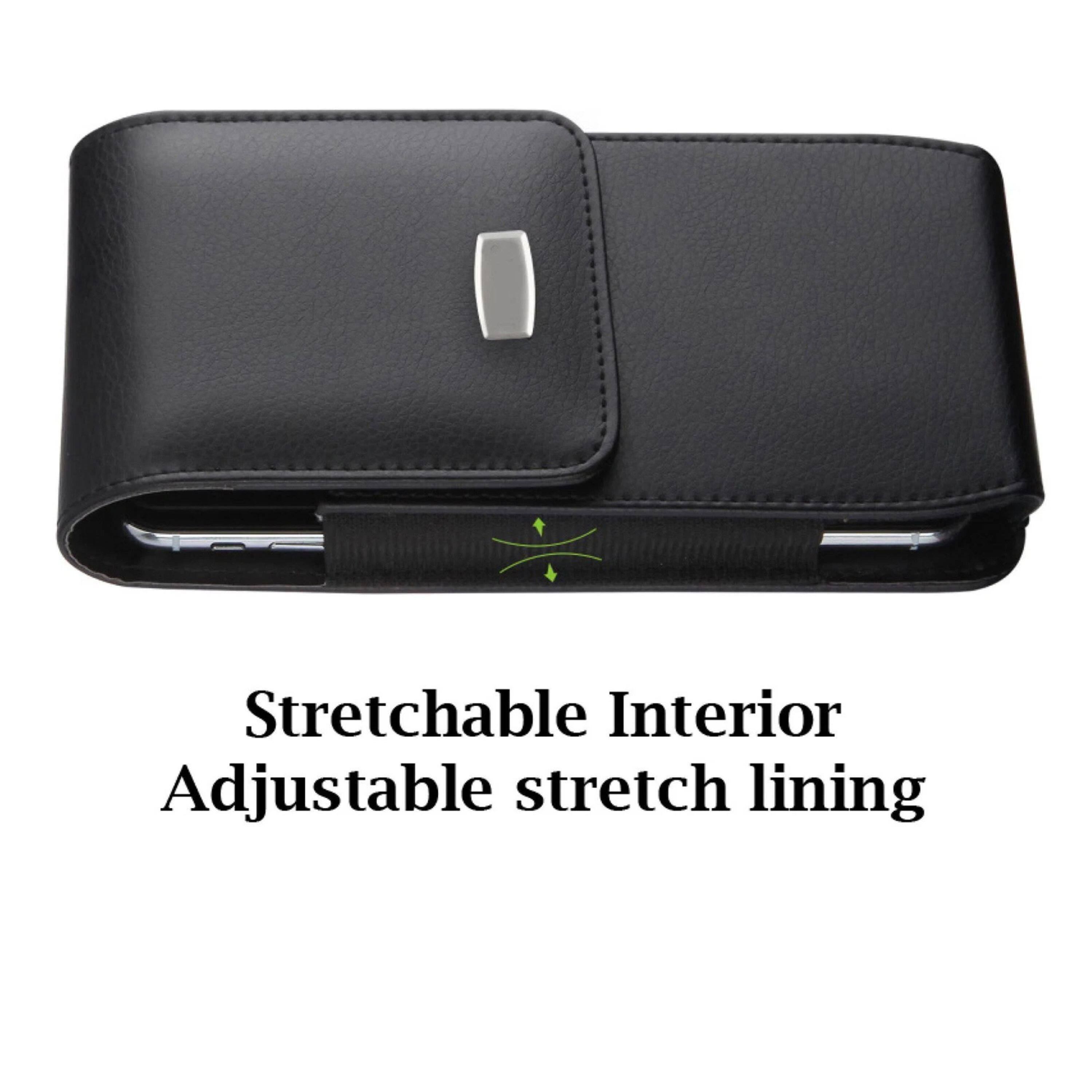 Stretchable Interior  
Adjustable stretch lining