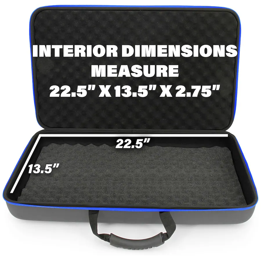 Monitor Rugged Cases CASEMATIX Portable Monitor Case for 15.6