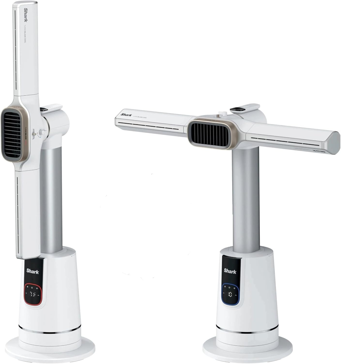 Shark - R-TH205CO TurboBlade Cool + Heat 2-in-1 Bladeless Tower Fan & Space Heater - Refurbished Excellent - White