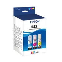 Epson - EcoTank 522 3-Pack Ink Bottles - Cyan/Magenta/Yellow - Front_Zoom
