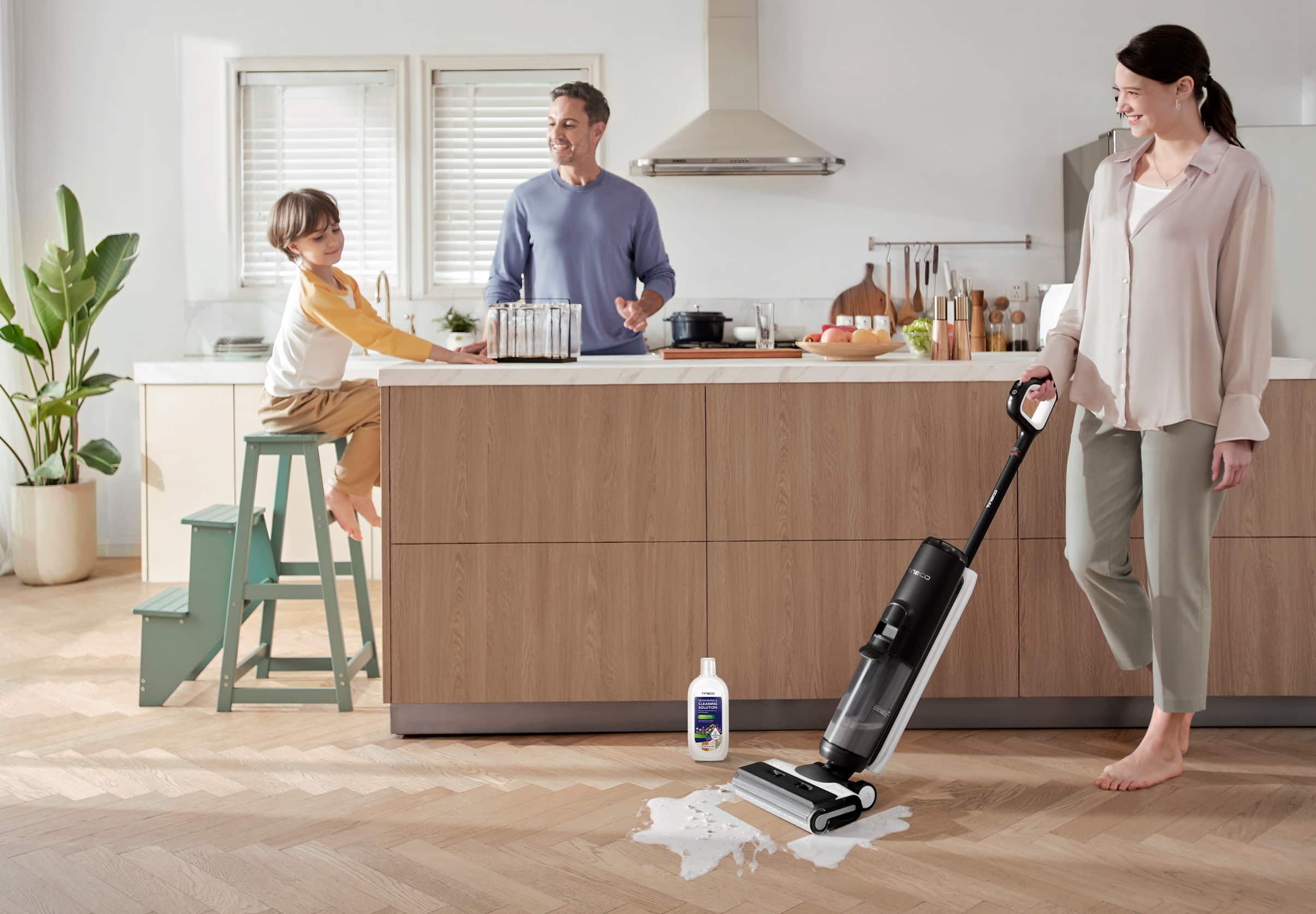 Alt View 11. Tineco - Floor Washer Deodorizing & Cleaning Solution - Spring Scent.