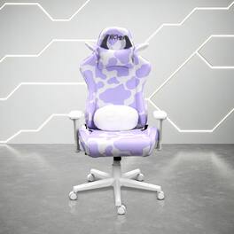 Techni Sport - Cow Gaming Chair - Lavender