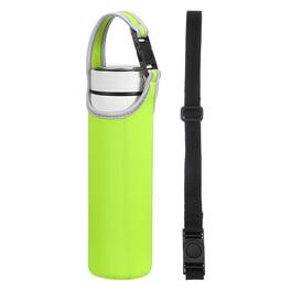 Unique Bargains - 2pcs Neoprene Water Bottle Sleeve, 15.5-20oz Insulated Carrier Bag with 2 Straps for Travel - Green