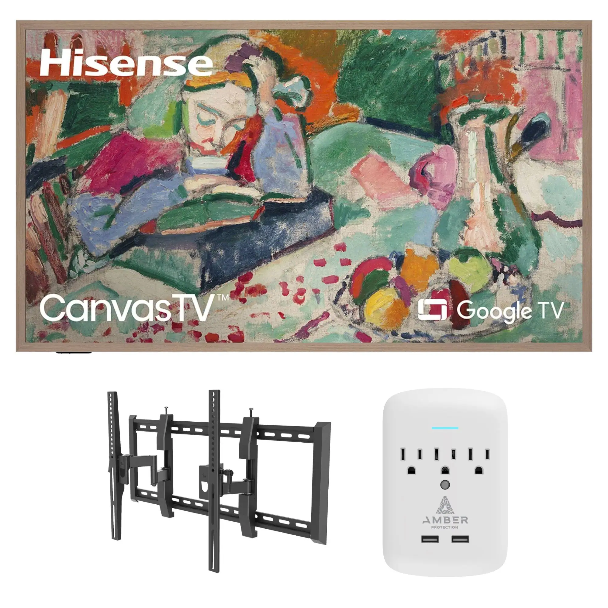 Hisense CanvasTV™  
Google TV  
AMBER PROTECTION