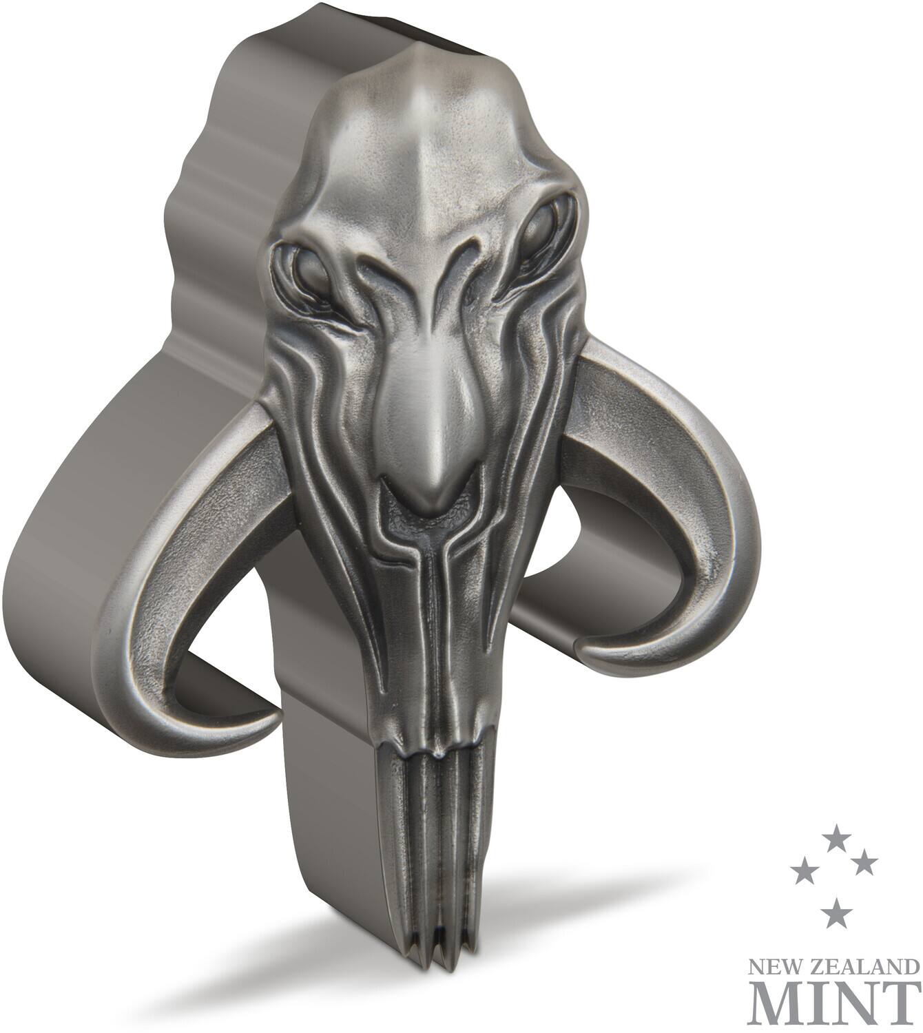 New Zealand Mint - The Mandalorian™ – Mythosaur™ 2oz Silver Shaped Coin - Collectibles