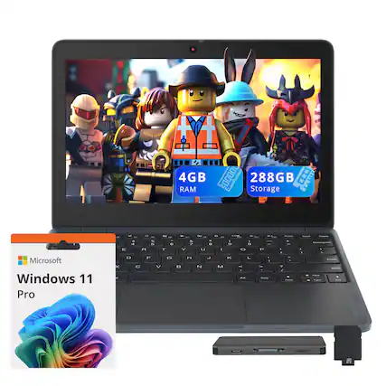 4GB RAM
288GB Storage
Microsoft Windows 11 Pro