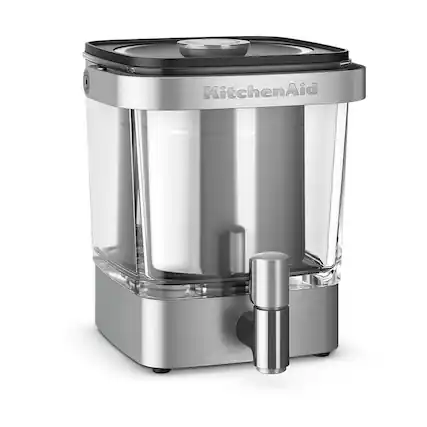 Front. KitchenAid - KitchenAid 38 oz Cold Brew Coffee Maker, KCM5912S - Brushed Stainless Steel.