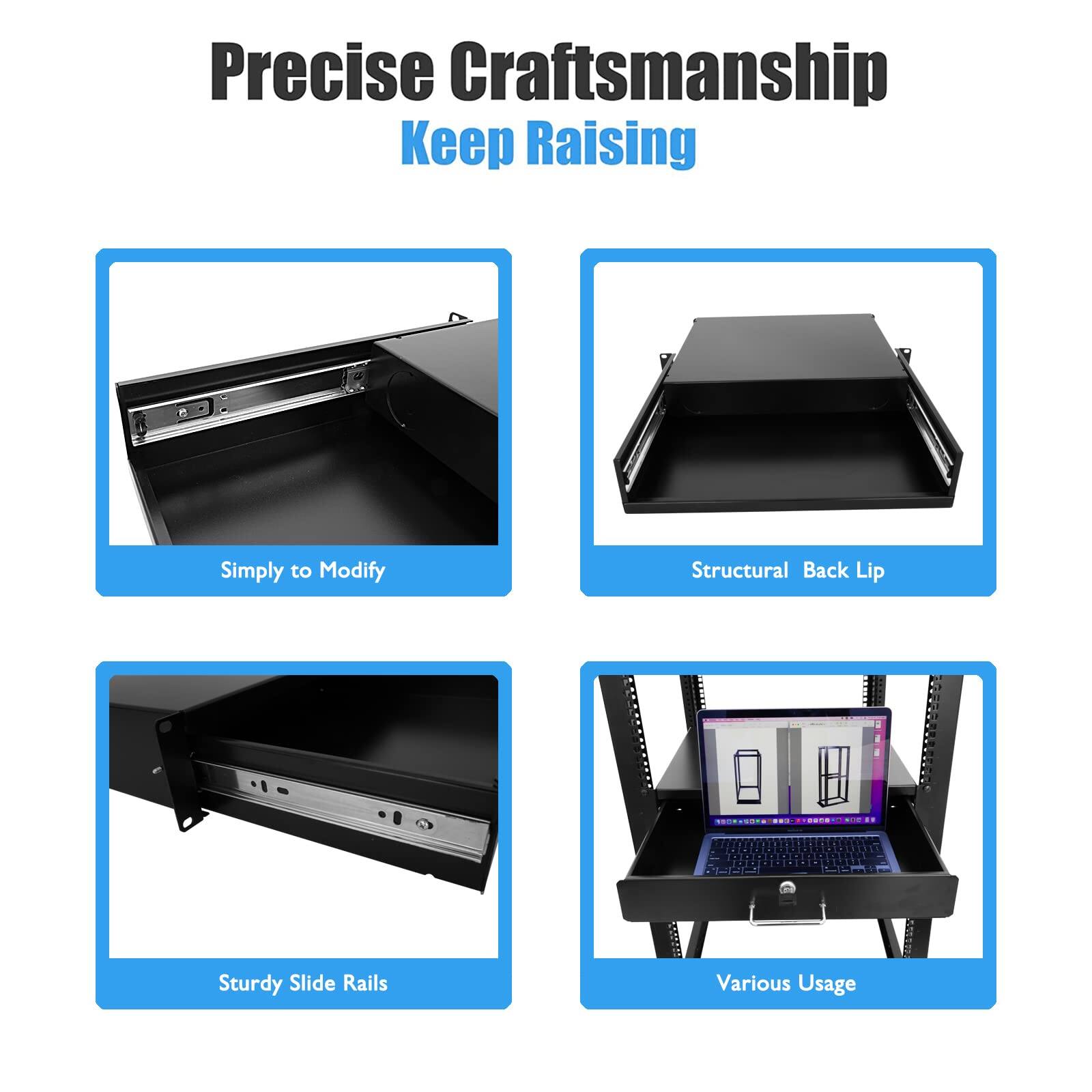 Precise Craftsmanship  
Keep Raising  

- Simply to Modify  
- Structural Back Lip  
- Sturdy Slide Rails  
- Various Usage
