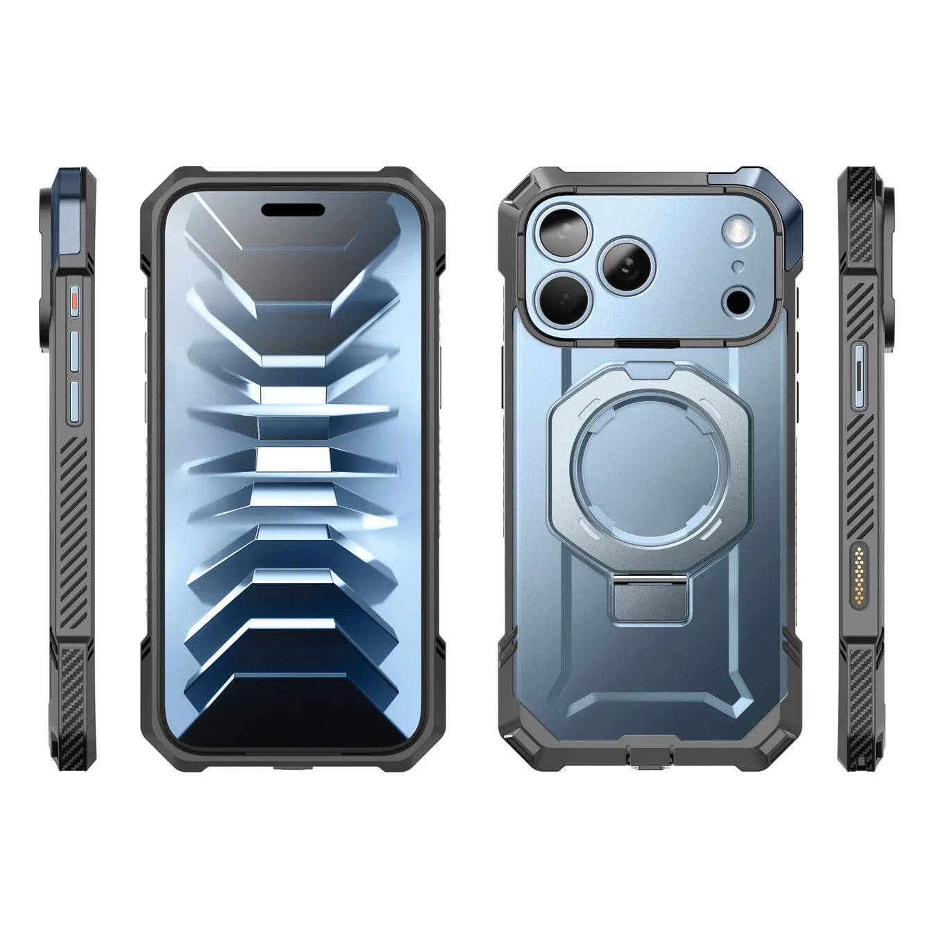 Alt View 2. SUPCASE - UB GRIP Case for iPhone 18 Pro - Tilt.