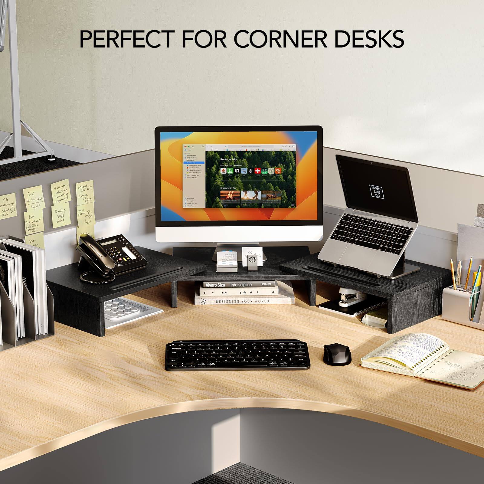 PERFECT FOR CORNER DESKS