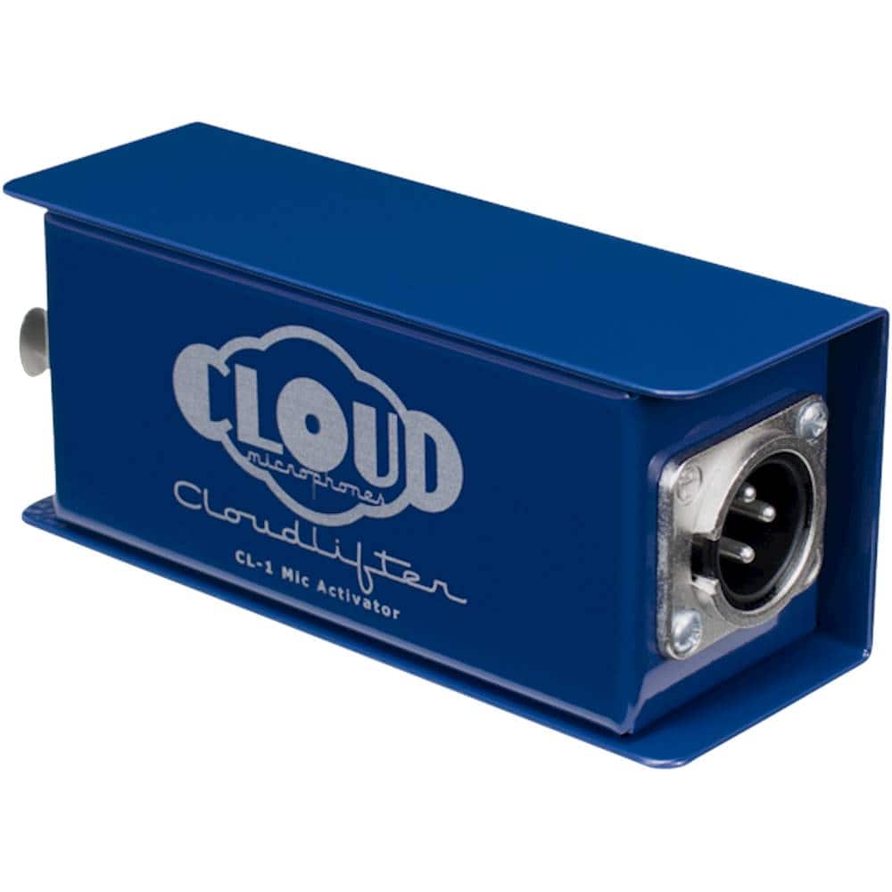 Left. Cloud Microphones - Cloudlifter 1.0-Ch. Microphone Amplifier - Blue/White.