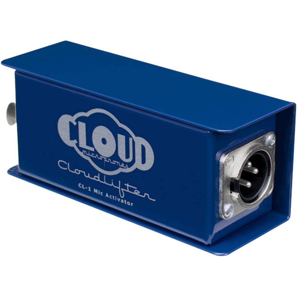 Left. Cloud Microphones - Cloudlifter 1.0-Ch. Microphone Amplifier - Blue/White.