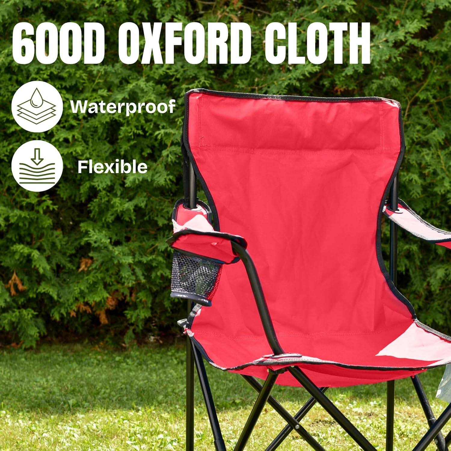 600D OXFORD CLOTH  
Waterproof  
Flexible