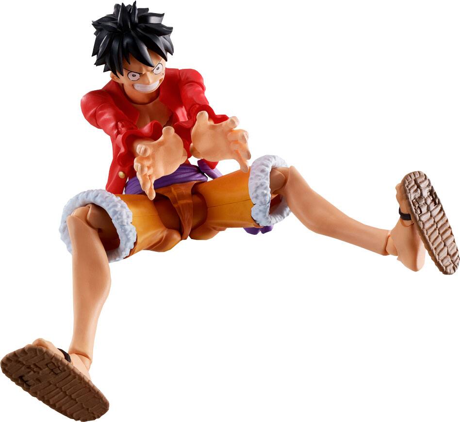 Alt View 6. Bandai - Monkey.D.Luffy - The Raid on Onigashima- One Piece - Tamashii Nations S.H.Figuarts 5.7" Figure.