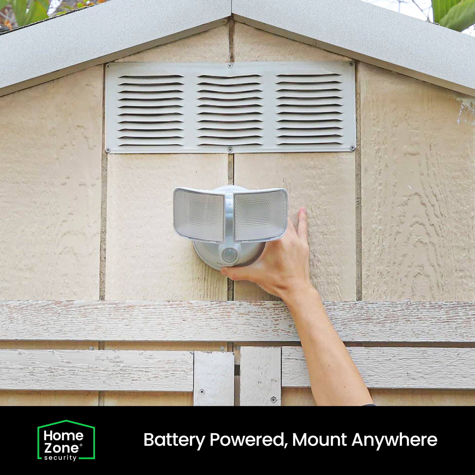 Home Zone Security  
Battery Powered, Mount Anywhere