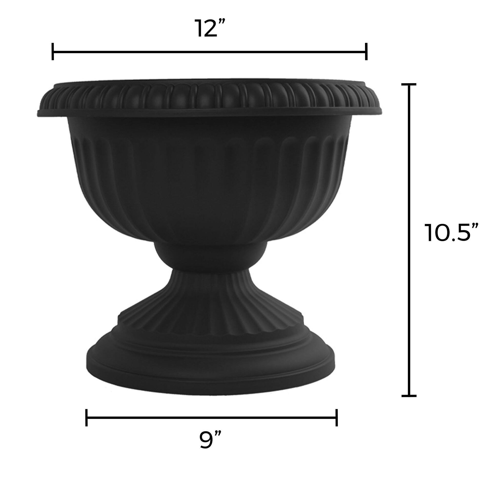 12" 10.5" 9"