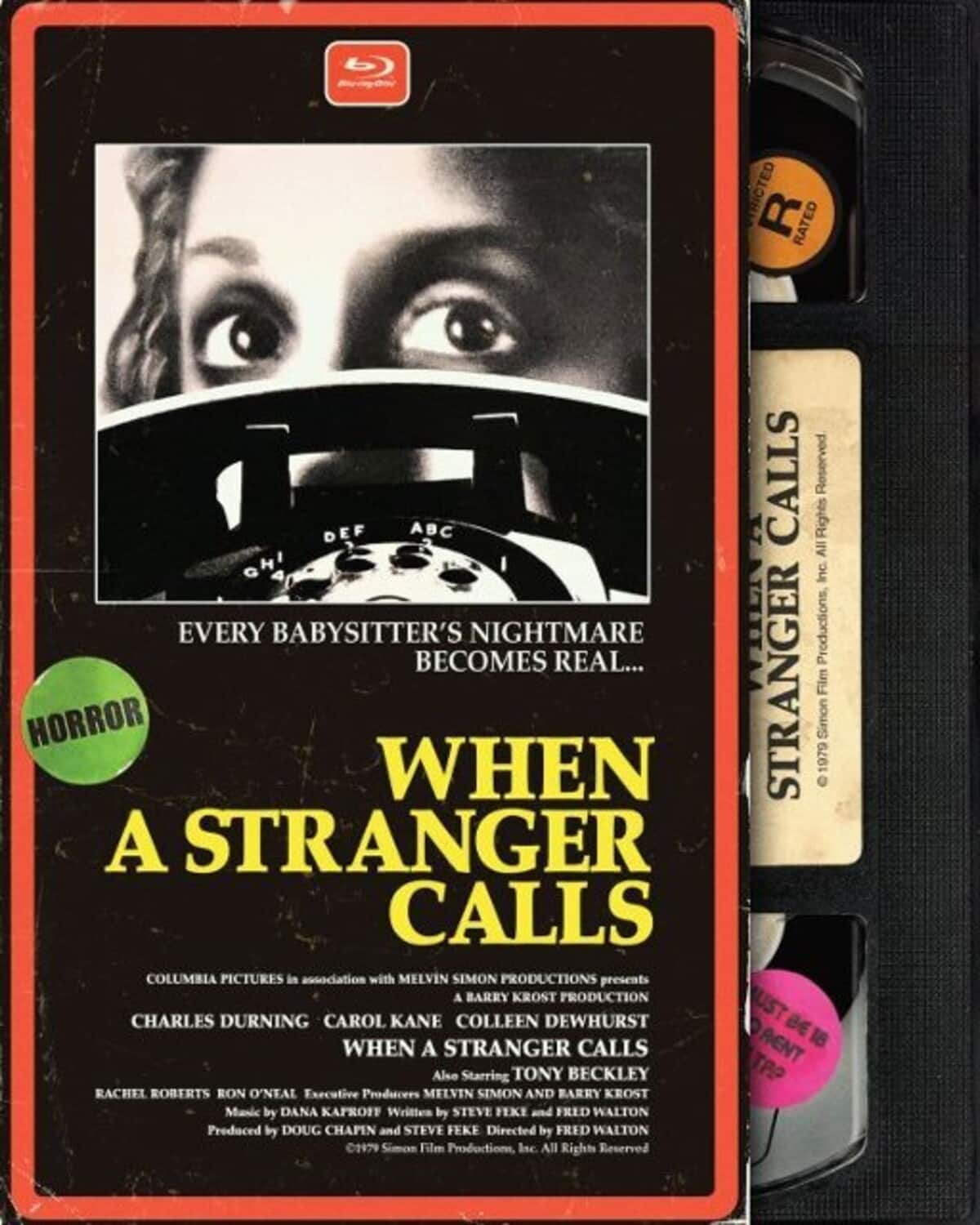 When a Stranger Calls (Retro VHS Packaging)  - BLU-RAY