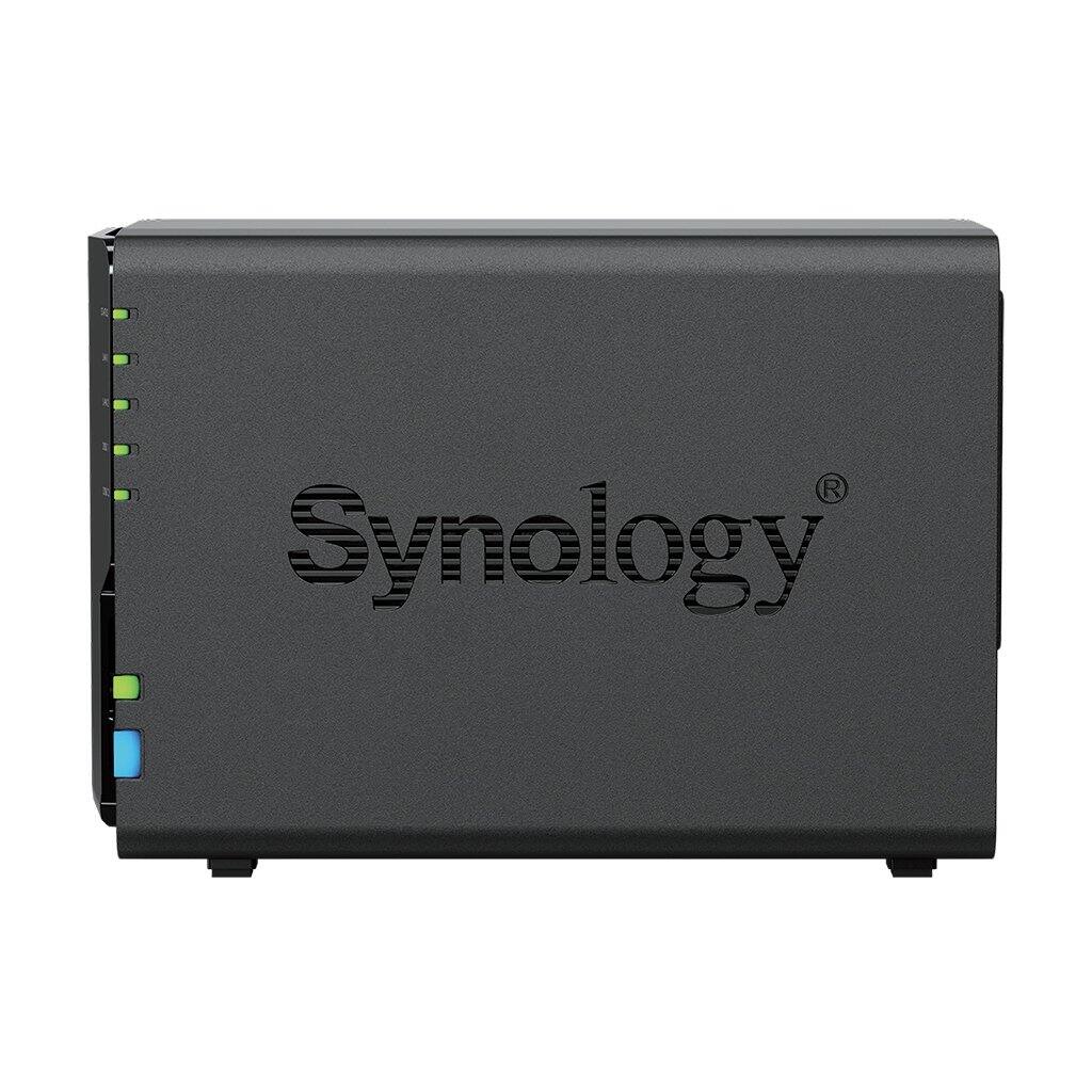 Left. Synology - Synology DS225+ Diskless System Network - Storage - Black.