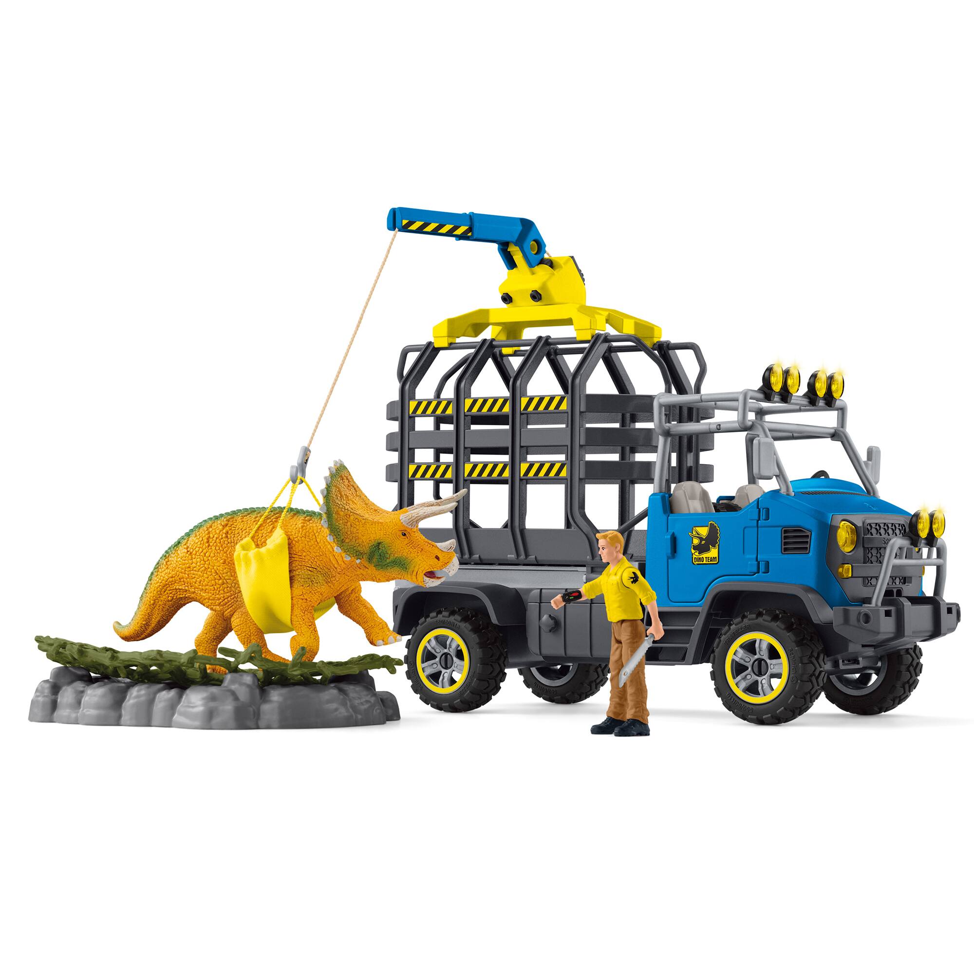 Front. Schleich - Dinosaurs: Dino Transport Mission.