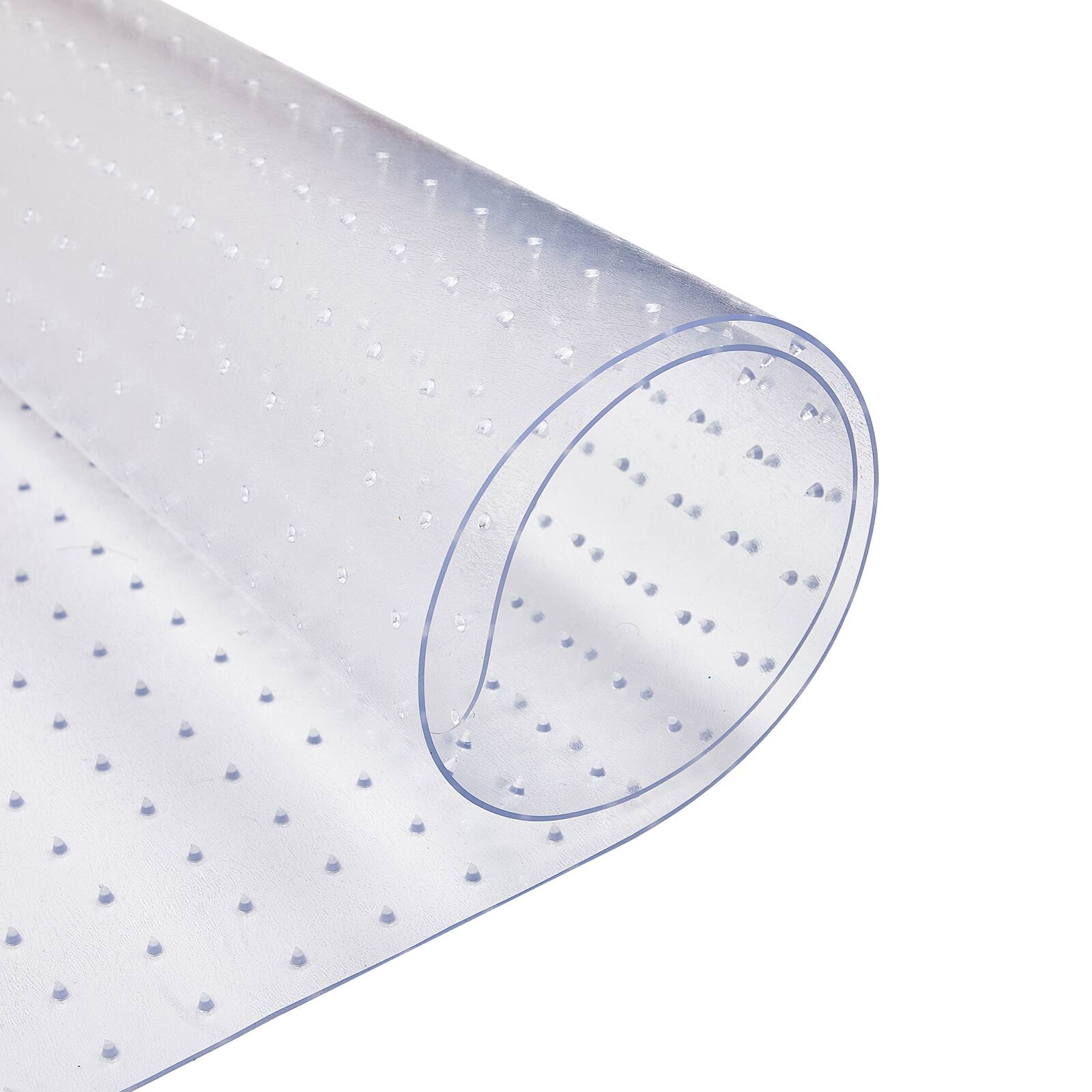 Alt View 2. Winado - 48" x 30" x 0.08" Anti-Slip Frosted Office Chair Mat w/ Nail for Protect Carpet - Clear.