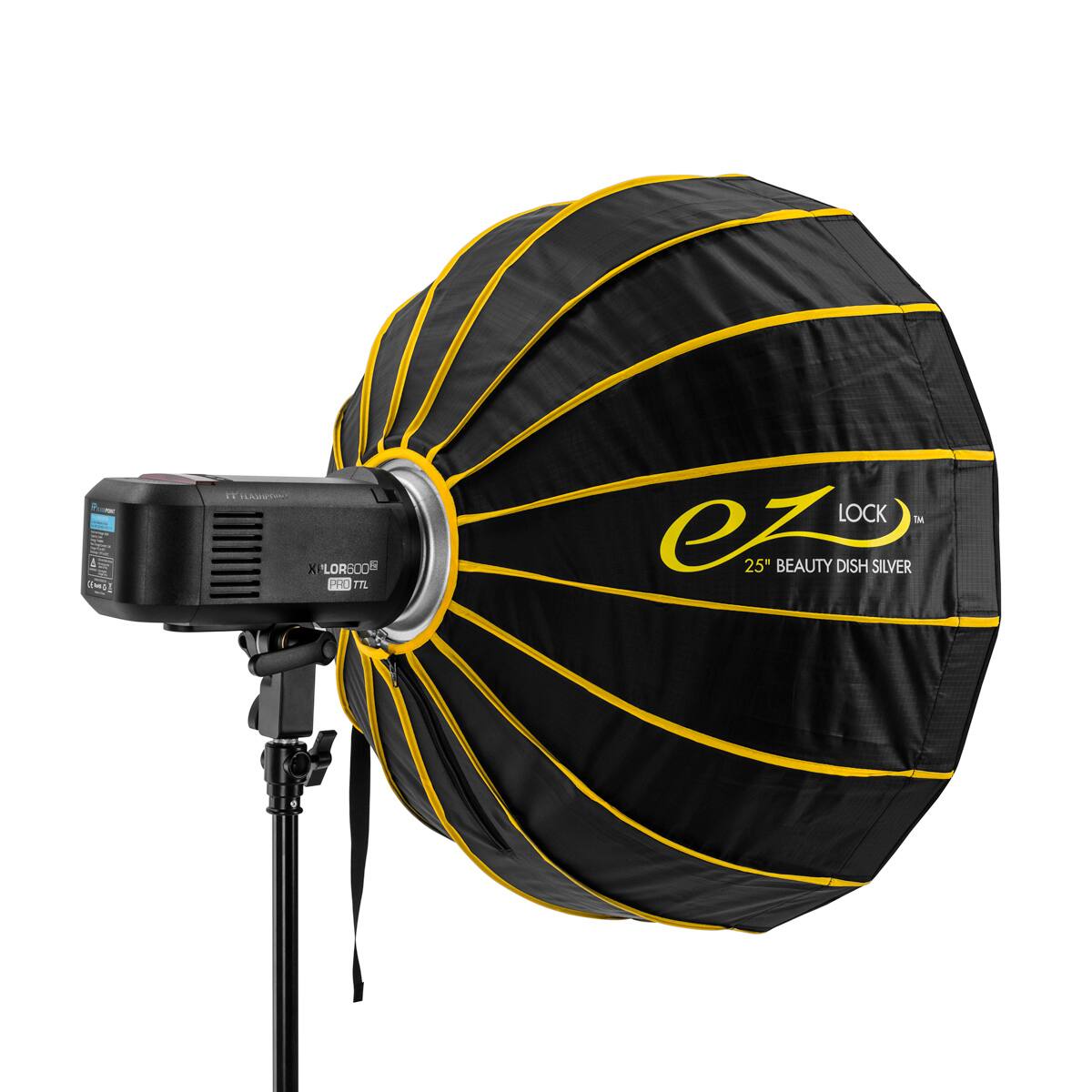 5. eZ LOCK 25" BEAUTY DISH SILVER