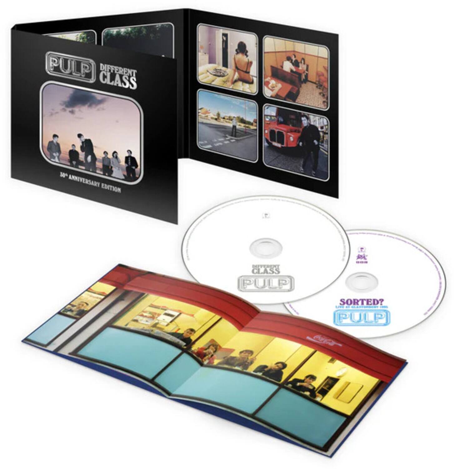 PULP  
DIFFERENT CLASS  
30th ANNIVERSARY EDITION  

PULP  
DIFFERENT CLASS  

PULP  
SORTED?  

PULP