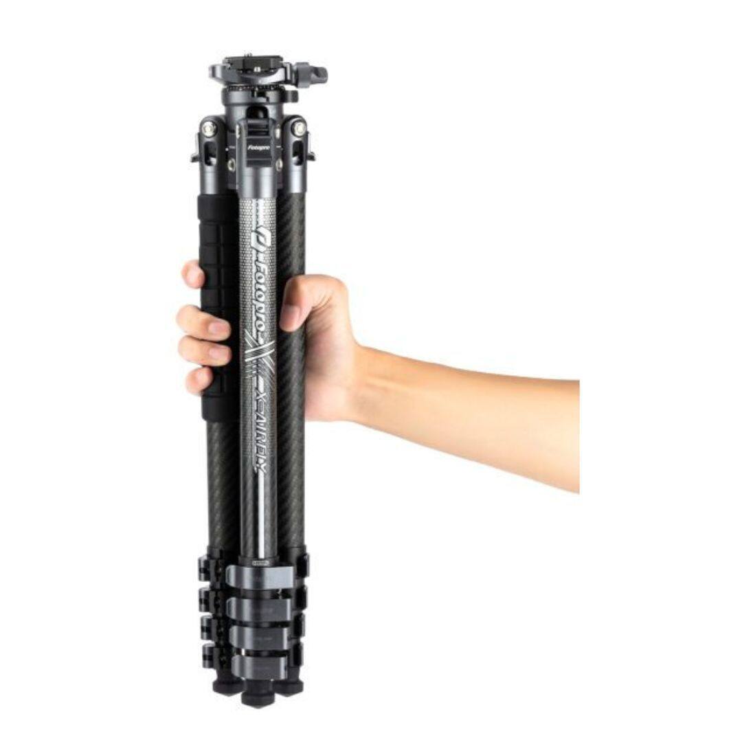 Back. FotoPro - Fotopro X-Airfly tripod  (Gray).